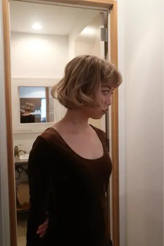 ショート カラー ALBUM  池袋所属・来美 / クルミのヘアスタイル