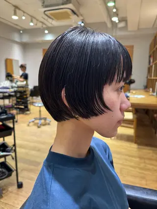 ショート ボブ/ショート 吉田竣のヘアスタイル