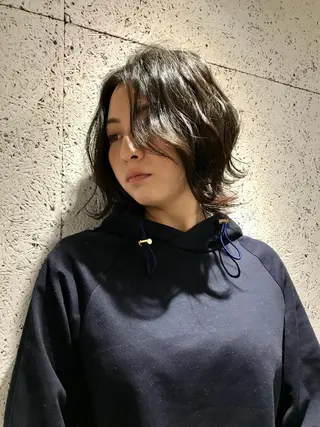 ミディアム steed tokyo所属・KOOKI スティードトーキョーのヘアスタイル