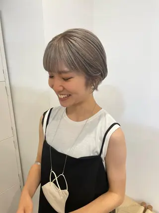 ショート 大迫 江梨のヘアスタイル