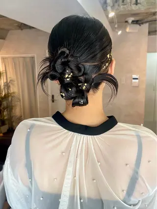 ヘアアレンジ hair design SUN room【サンルーム渋谷】所属・レイヤー×ショート ボブ/ボブyuinaのヘアスタイル