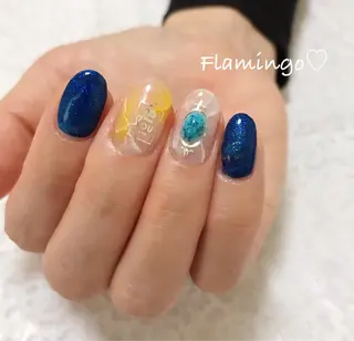 ネイル 浮きにくいフィルイン ｜上品シンプルネイルのネイルデザイン