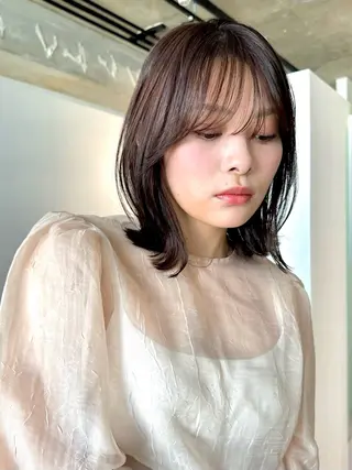 ショート カラー パーマ 🫧小顔×似合わせ× 透明感カラー🫧のヘアスタイル