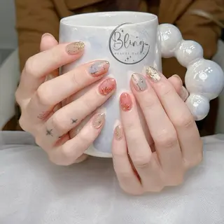 ネイル 波 なみのネイルデザイン