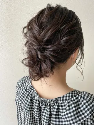 ロング ヘアアレンジ 沢田 瞳のヘアスタイル