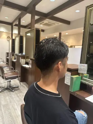 メンズ 平野 歩夢のヘアスタイル