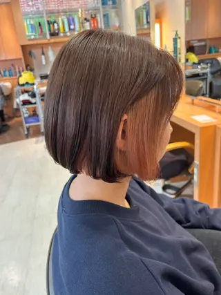 ショート カラー hair salon BOKu所属・竹葉 如起のヘアスタイル