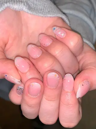 ネイル NES NAIL所属・さゆり￤推しキャラ ￤ロングネイル🩷のネイルデザイン