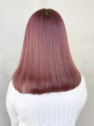 ミディアム ITbyALBUM 松戸のヘアスタイル