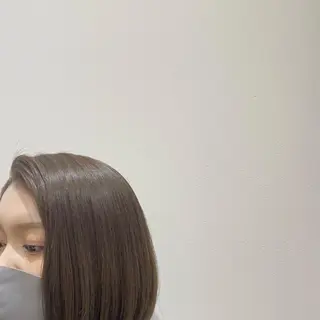ミディアム カラー 透明感カラー 天羅のヘアスタイル