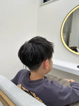 メンズ キッズ 渡邉 凜乙のヘアスタイル