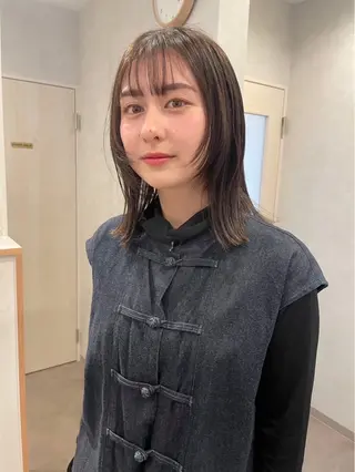 ミディアム カラー LittleGarden所属・リトルガーデン/ yuka🧁‎‎のヘアスタイル