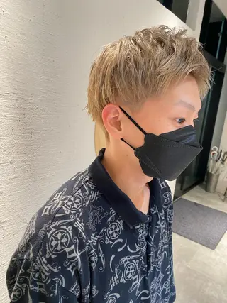 カラー メンズ オスズ 🎀´-のヘアスタイル