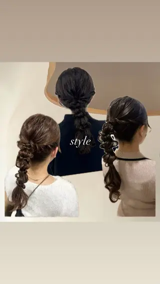 ヘアアレンジ 🪞艶カラー/ Madoka🪞のヘアスタイル