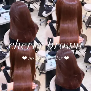 セミロング カラー Ririka/銀座/ Euphoria♥️のヘアスタイル