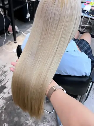 ロング カラー ヘアアレンジ GAME 天神所属・レイヤーカット指名 No.1💖マユカのヘアスタイル