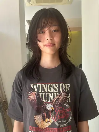 セミロング 似合わせパーマ/ メンズパーマ/しゅうのヘアスタイル