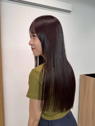 ロング 顔周りレイヤー /kokoro🦮のヘアスタイル