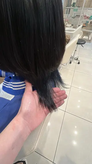 ミディアム カラー VANCOUNCIL ヨシキのヘアスタイル