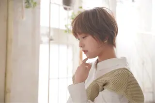 ショート ✂️モデル募集✂️ 嶌野衣純のヘアスタイル