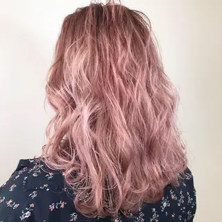 ロング カラー Lien 深井店のヘアスタイル