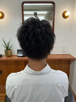 ショート メンズ メンズカット✂️ スキンフェード伊藤陸のヘアスタイル