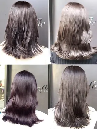 ロング カラー エクラート銀座所属・髪質改善 松原のヘアスタイル