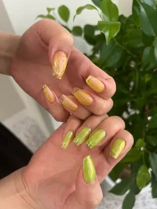 ネイル 小松 千冬snazzyのネイルデザイン