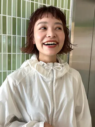 ショート パーマ baLon.fem所属・澤田 奈々子のヘアスタイル