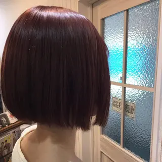 ミディアム カラー embrace エンブレイスのヘアスタイル
