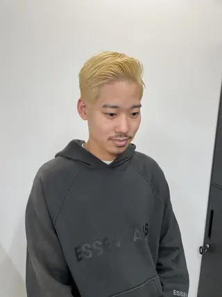 ショート カラー パーマ ヘアアレンジ メンズ キッズ ネイル マツエク・マツパ アイブロウ メンズ専門/パーマ/ フェード/みづきのヘアスタイル