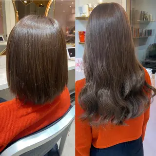 ロング 新宿/韓国ヘア 中明度カラー/かやのヘアスタイル