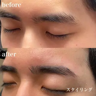 メンズ アイブロウ 竹内 志帆の眉毛・アイブロウイメージ