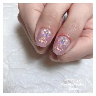 ミディアム ネイル 👑enen style👑のネイルデザイン