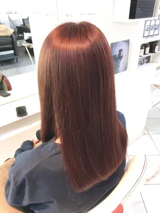 ロング カラー 保住 亮太のヘアスタイル