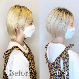 ショート 【ショート専門 美容師】押田 光太郎のヘアスタイル