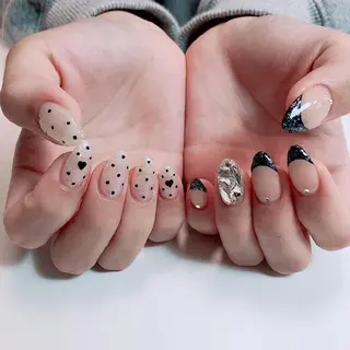 ロング ネイル ☺︎山部 志麻☺︎のネイルデザイン