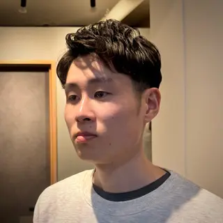 ショート パーマ メンズ GLADMAN'S CUT CLUB 立川所属・メンズ特化✂️ 三上のヘアスタイル