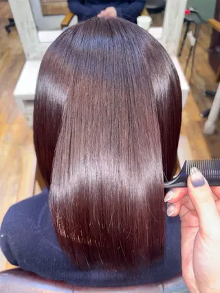 ショート カラー 💗髪質改善💗艶髪 韓国ヘア💗こころのヘアスタイル