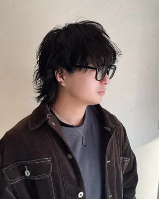 ショート パーマ メンズ メンズ指名多数!! SiLO 田島のヘアスタイル