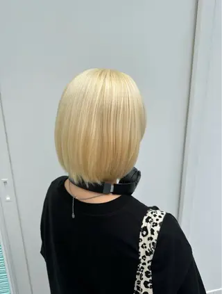 カラー 藤田 華奏のヘアスタイル