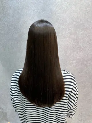 ロング 🔸縮毛矯正/髪質 改善カラー石崎🔸のヘアスタイル
