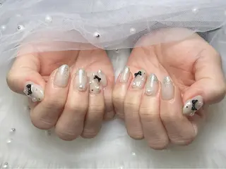 ネイル 【Eclat ｴｸﾗ】nail＆beauty所属・Eclat〔ｴｸﾗ〕 MOEKA𝜗𝜚*のネイルデザイン