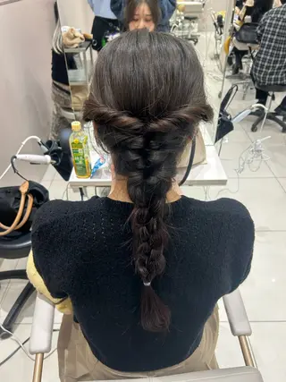 ロング 🎀大竹美侑／顔まわ りカット／レイヤーのヘアスタイル