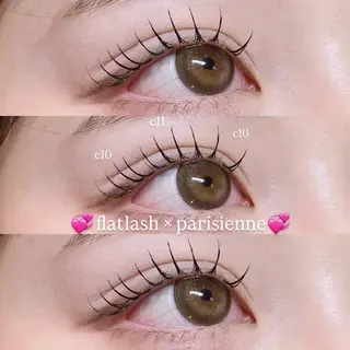 マツエク・マツパ Mell Yuuna ♡パリエク /束感のマツエク・マツパデザイン