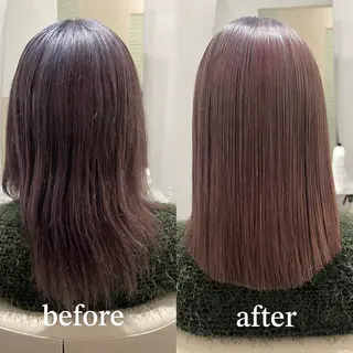 ミディアム 銀座/韓国/ワンホン 🤍艶髪🖤nahoのヘアスタイル