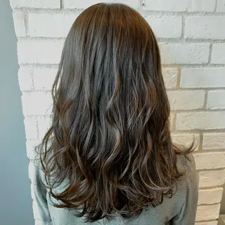 ミディアム カラー Silk-lei【銀座店】所属・銀座/美髪縮毛矯正 /髪質改善/山本翔華のヘアスタイル