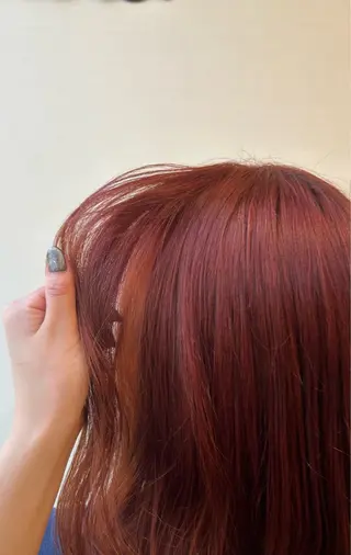 ロング カラー ミ ユのヘアスタイル