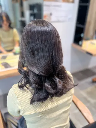 セミロング カラー 艶髪/ブリーチなし/ NARUMIのヘアスタイル