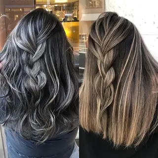 ロング カラー _ WHITE三宮店のヘアスタイル